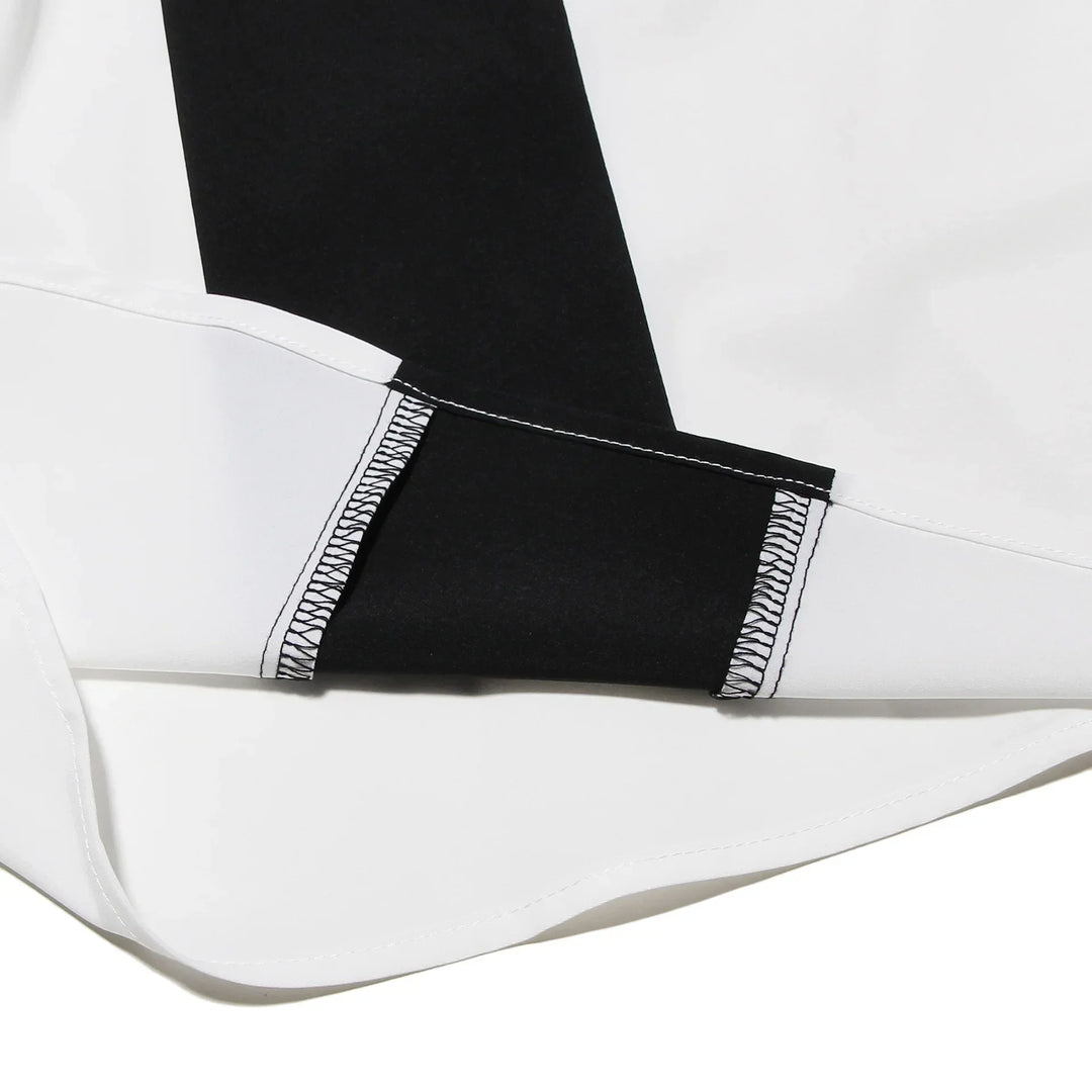 Levoire | Robe Maxi Splice Dos Nu Épaule Dénudée