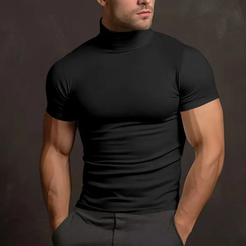 Levoire | T-Shirt Pour Hommes À Manches Courtes Ajusté