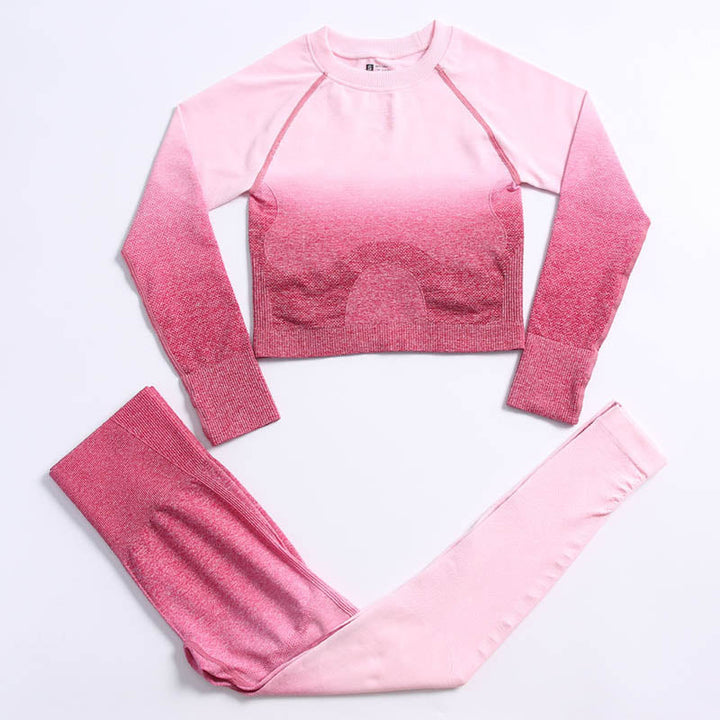 Levoire | Tenue De Sport Avec T-Shirt À Manches Longues Rosarot