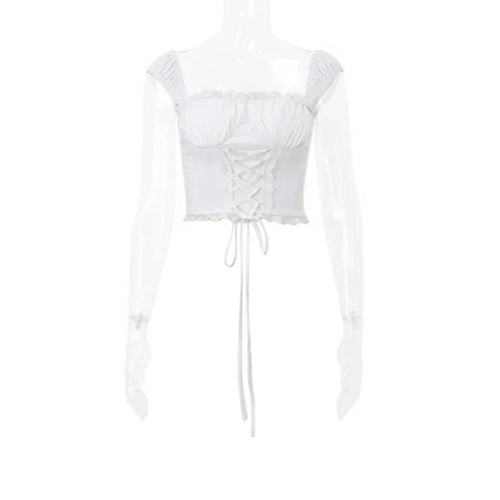 Levoire | Haut Corset Romantique En Dentelle L