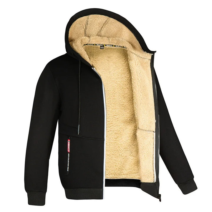 Levoire | Tendance En Laine D'Agneau Unisexe Noir