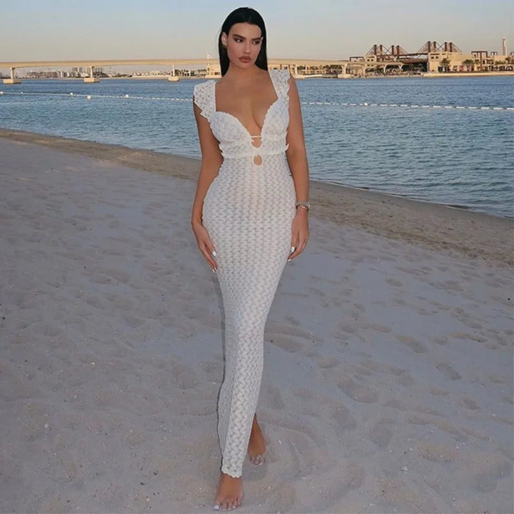 Levoire | Robe À Bulles Transparente