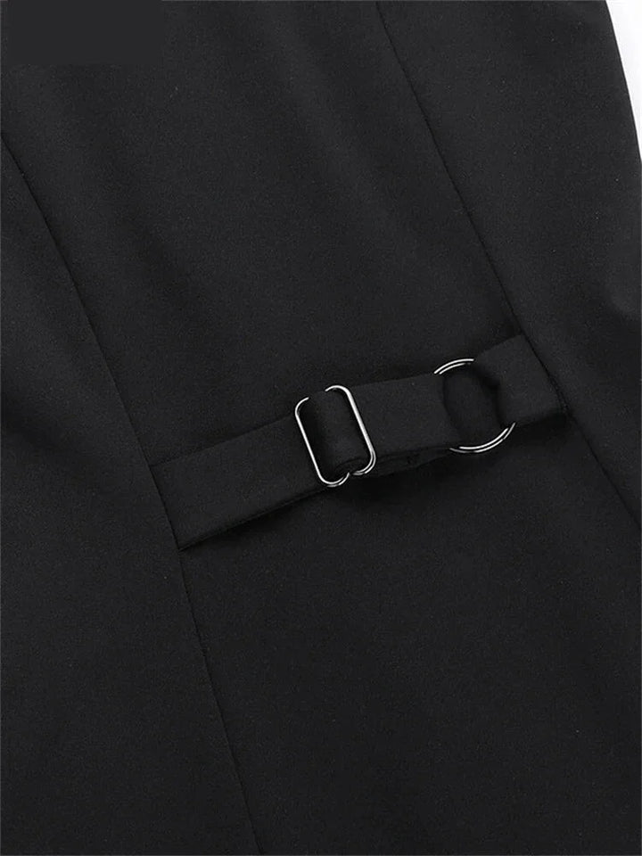 Levoire | Élégante robe mini boutonnée