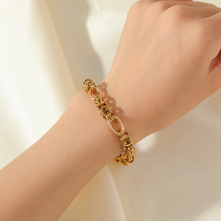 Levoire | Bracelet En Acier Inoxydable Doré