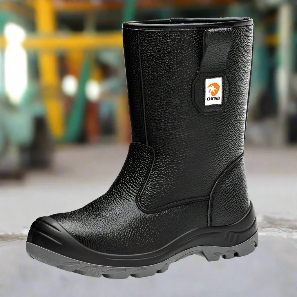 Levoire | Chaussures De Sécurité Ergonomiques Pour Hommes À Embout En Acier Noir