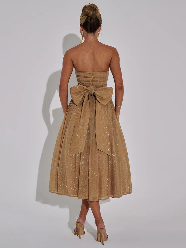 Levoire | Midi Robe Or Moment