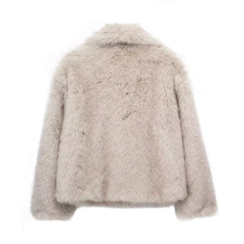 Levoire | Veste En Fausse Fourrure À Manches Longues Confortable