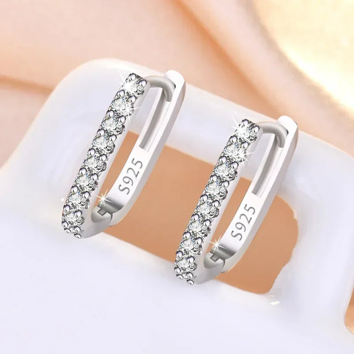 Levoire | Créoles En Argent Et Cristal