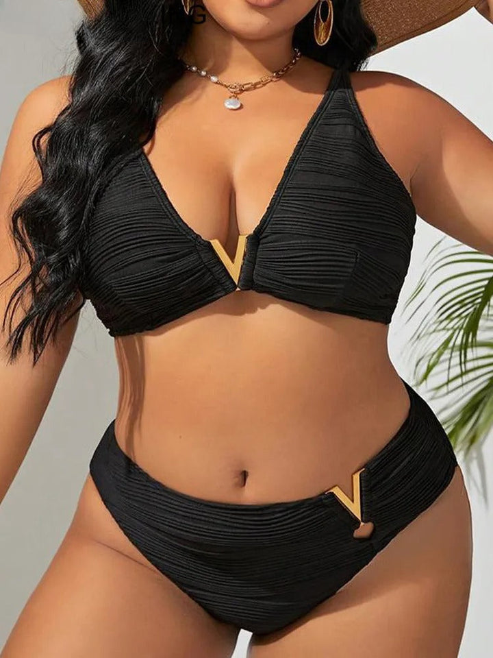 Levoire | Bikini Deux Pièces Noir Curvy Noir