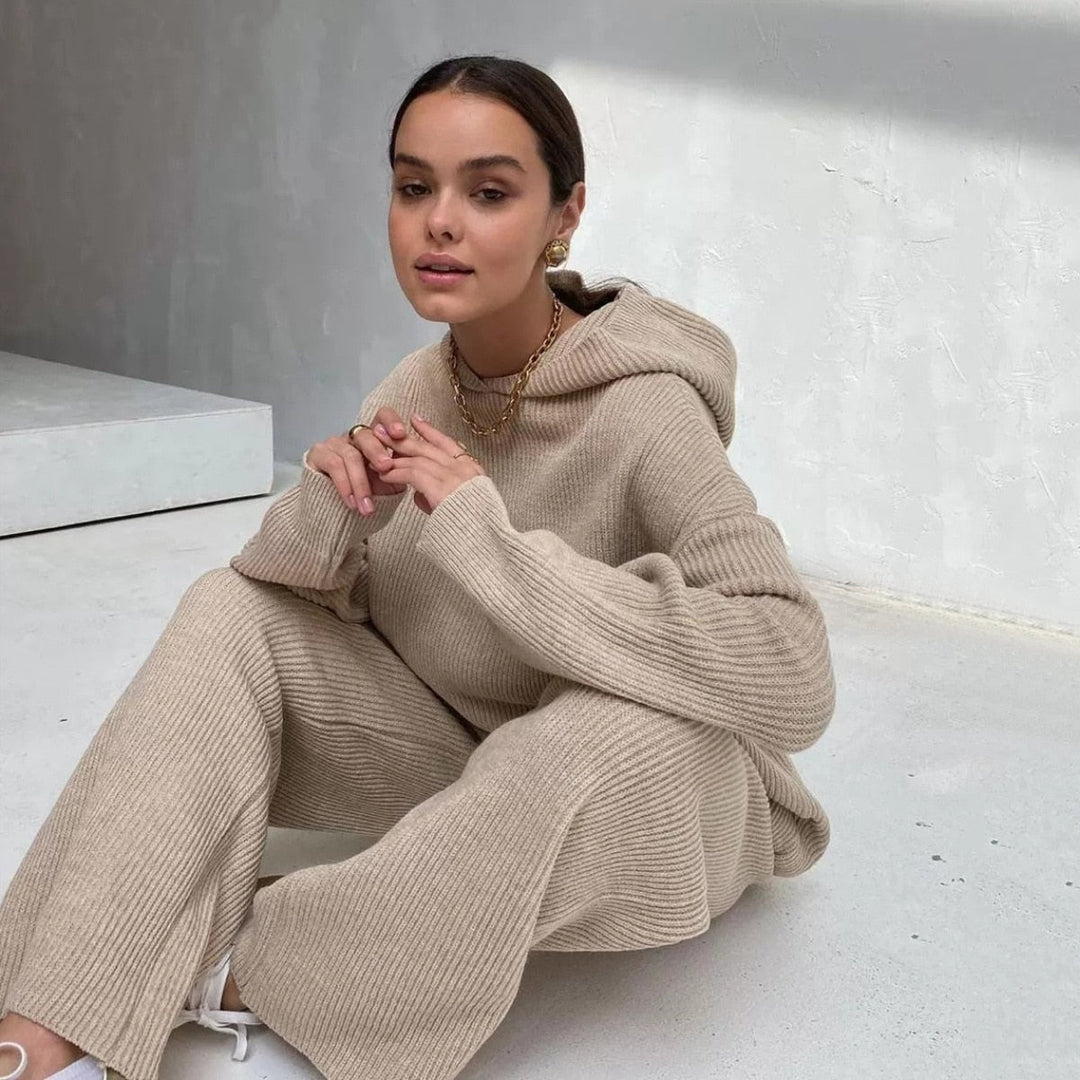 Levoire | Ensemble De Pyjama 2 Pièces Pour Femmes Braun