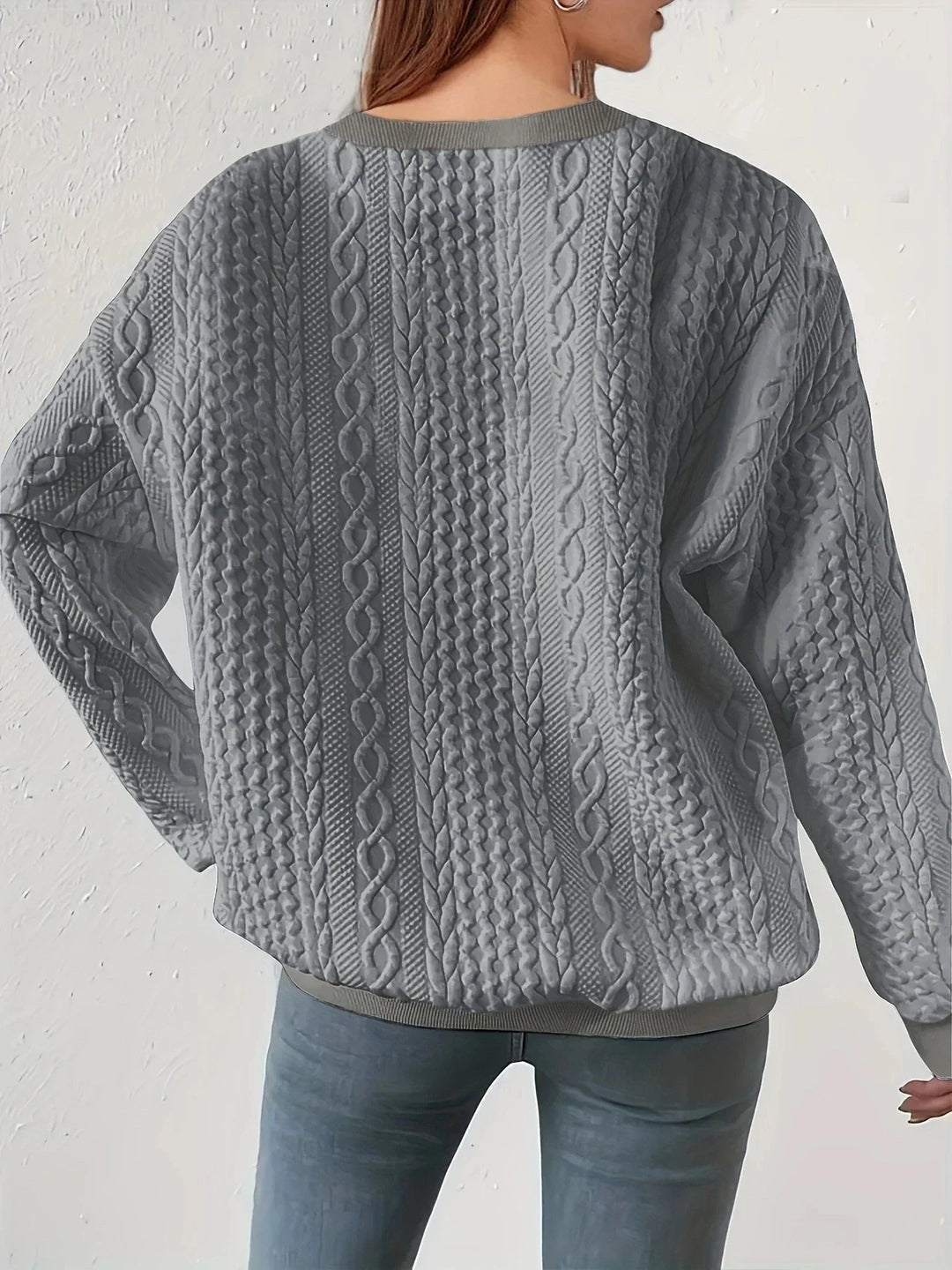 Levoire | Col Rond Sweatshirt À Manches Longues