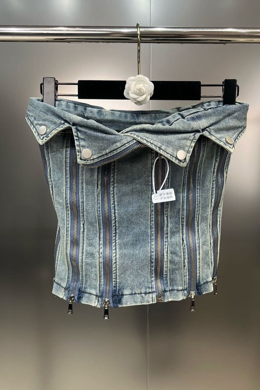Levoire | Haut En Denim Wolf