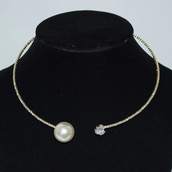 Levoire | Choker Cœur Strass C3304-4