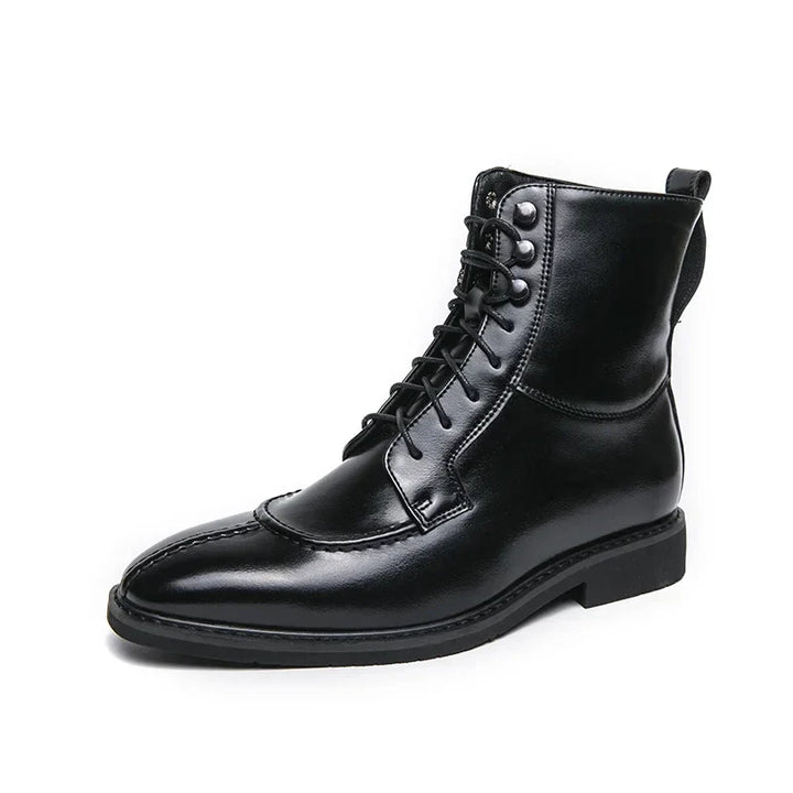 Levoire | Bottes En Cuir Élégantes Noir