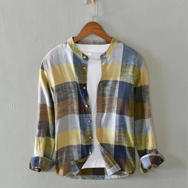 Levoire | Chemise À Carreaux Intemporel Hommes