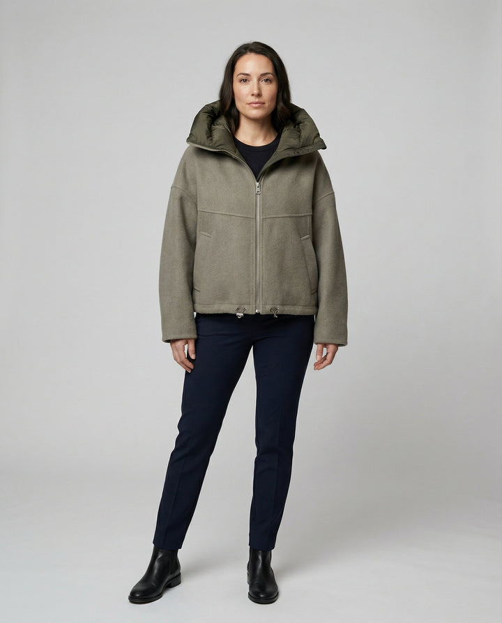 Veste à capuche décontractée femme | Heidi-Mode