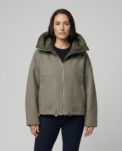 Veste à capuche décontractée femme | Heidi-Mode