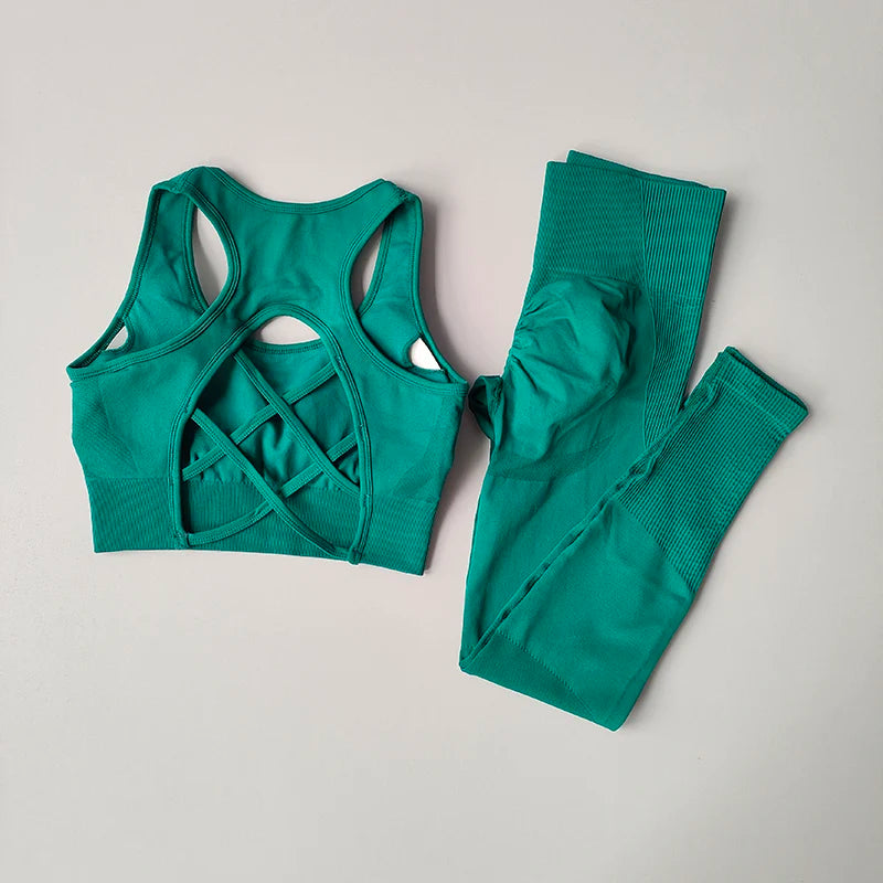Levoire | Ensemble Sans Coutures Vert