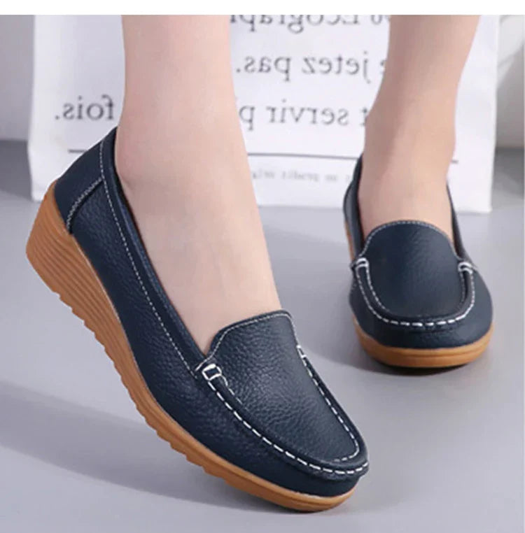 Levoire | Pantoufles En Cuir Pour Femmes