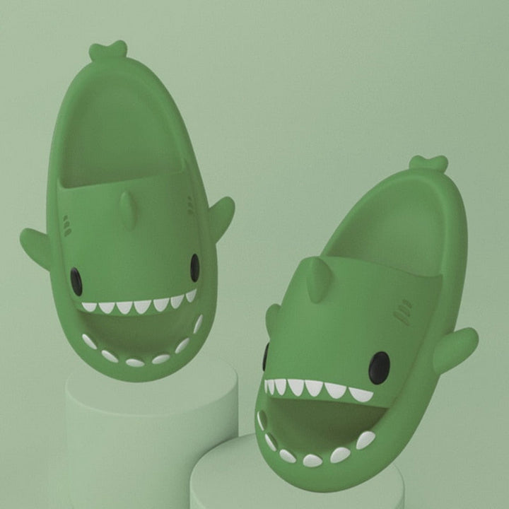 Levoire | Sandales Avec Dessin De Poisson A-Vert Foncé