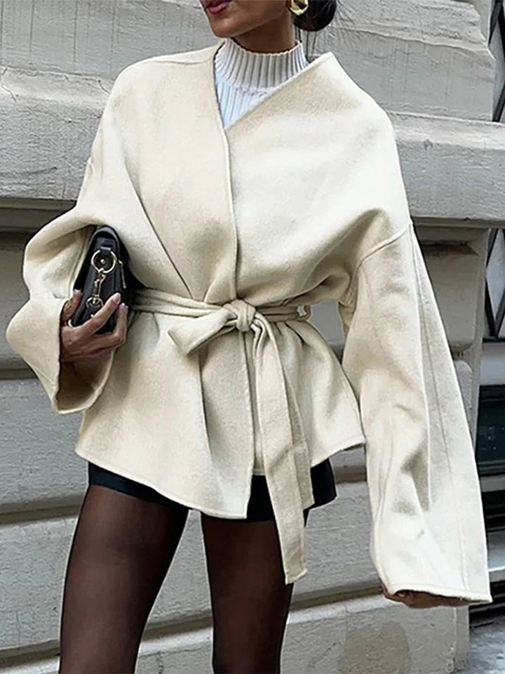Levoire | Veste En Polaire Avec Ceinture