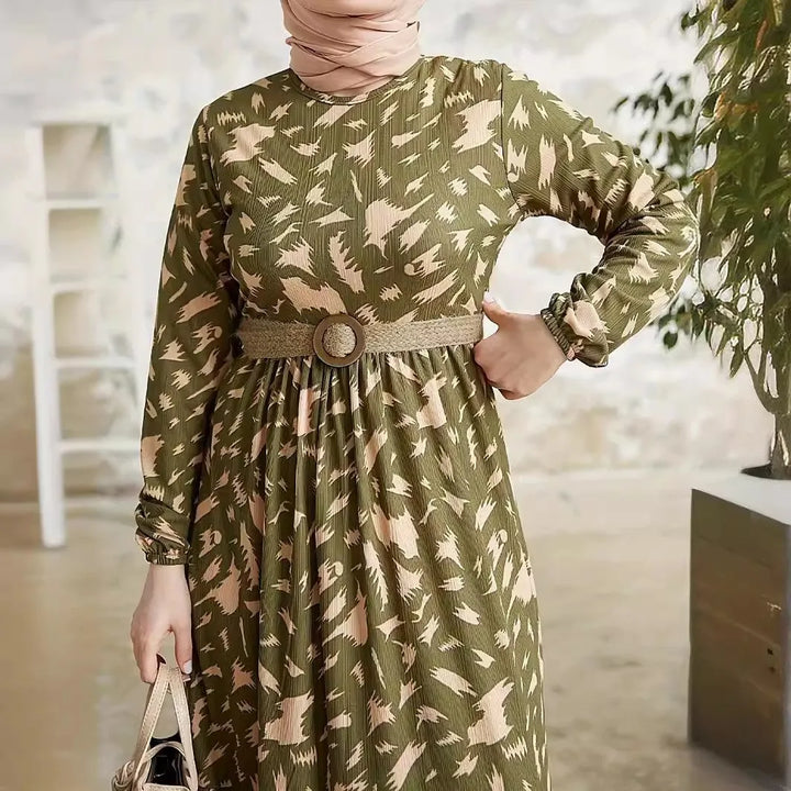 Levoire | Robe Longue Élégante Imprimée