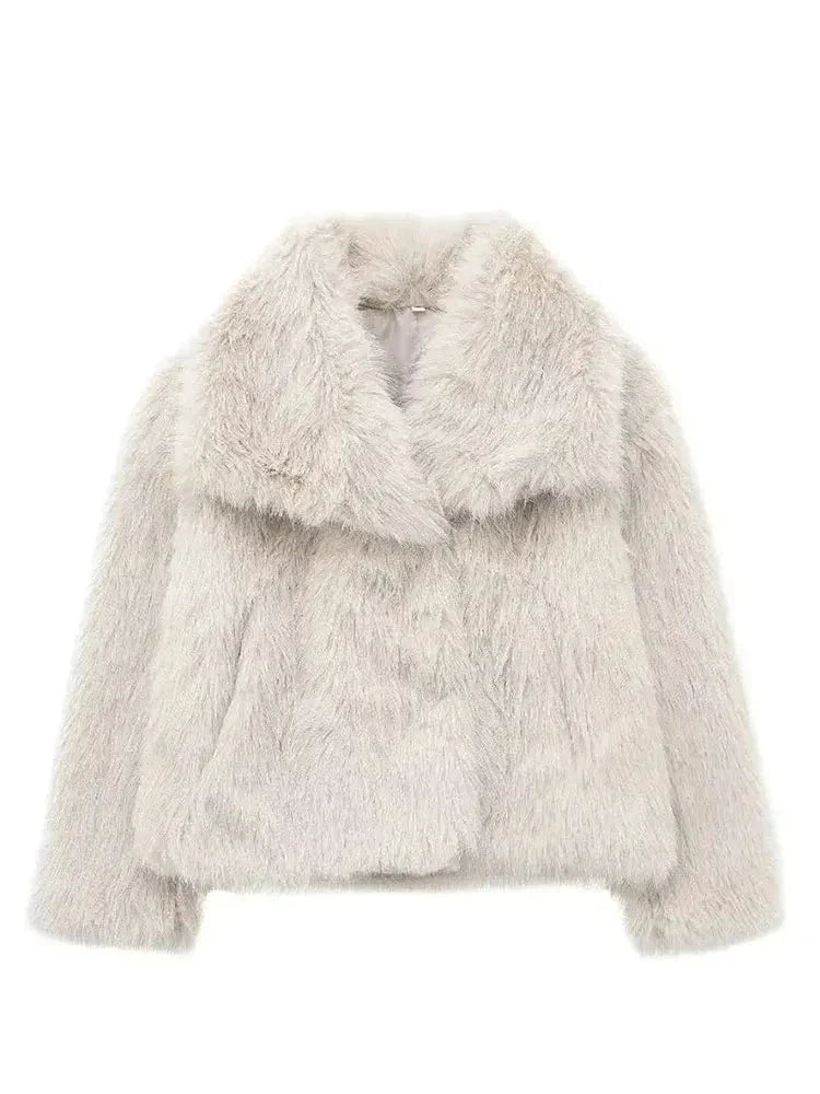 Levoire | Veste En Fausse Fourrure Streetwear Stylée