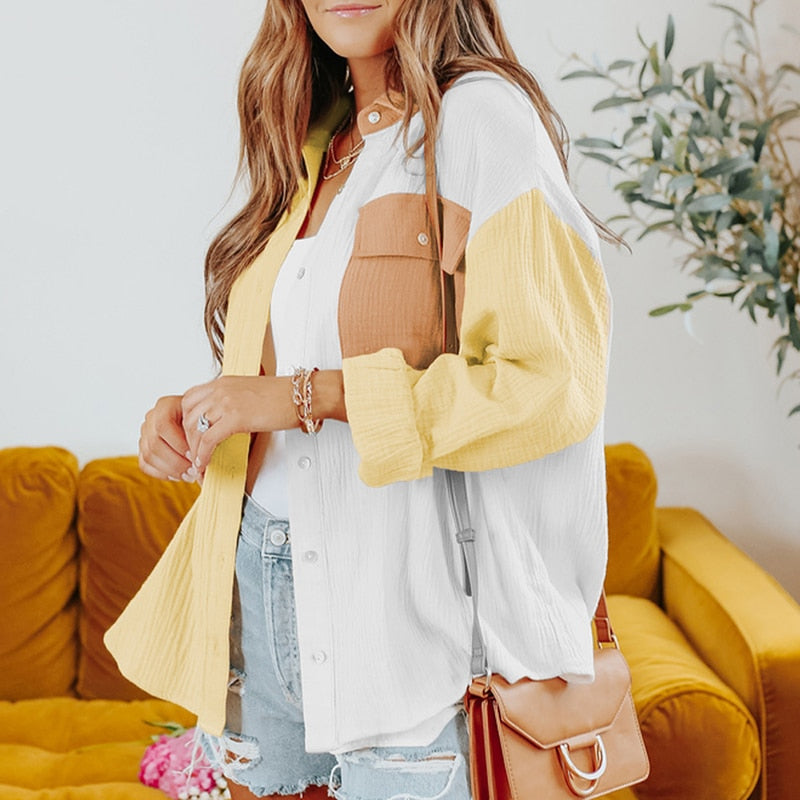 Levoire | Blouse Avec Des Couleurs Estivales