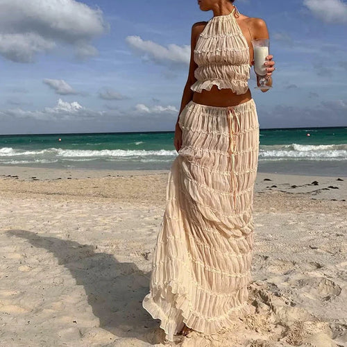 Levoire | Ensemble Avec Vêtements De Plage Avec Jupes Longues