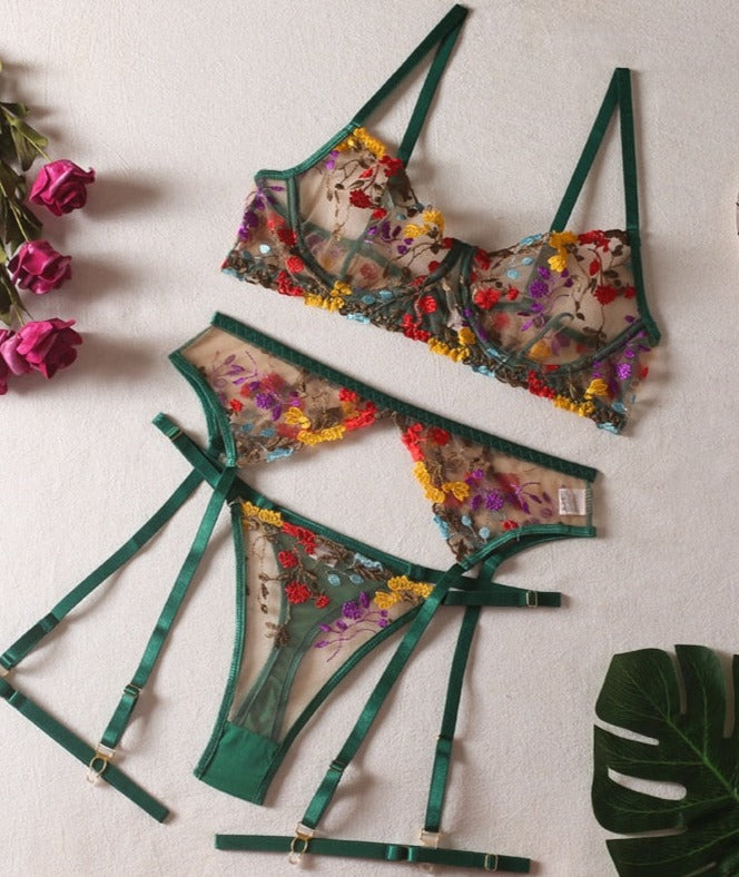 Levoire | Lingerie Dentelle 3 Pièces