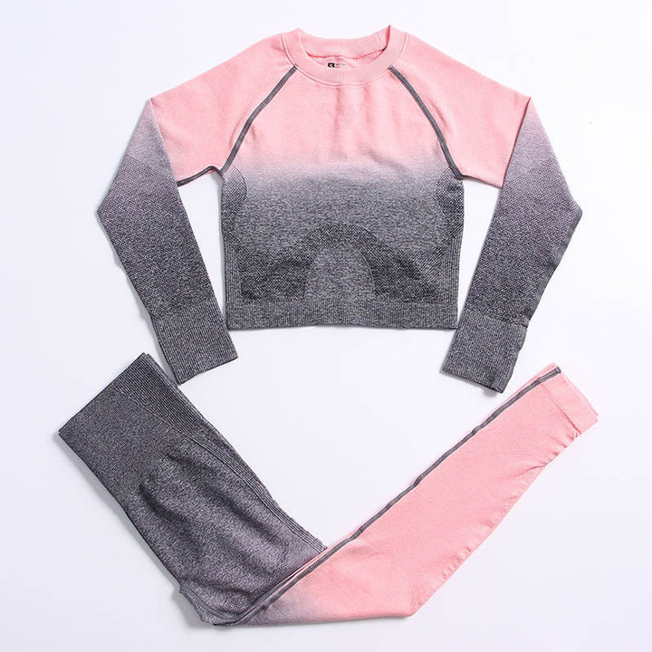 Levoire | Tenue De Sport Avec T-Shirt À Manches Longues Rose clair