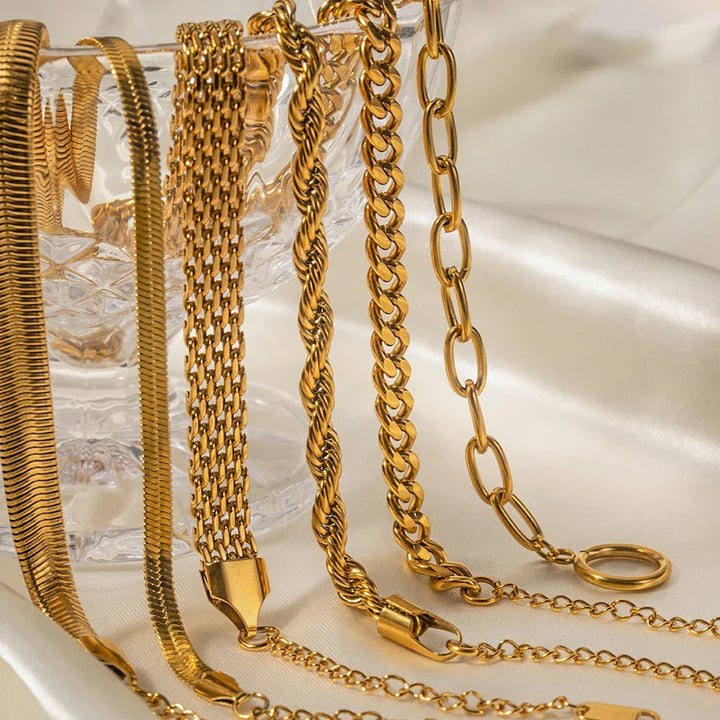 Levoire | Bracelet En Acier Doré