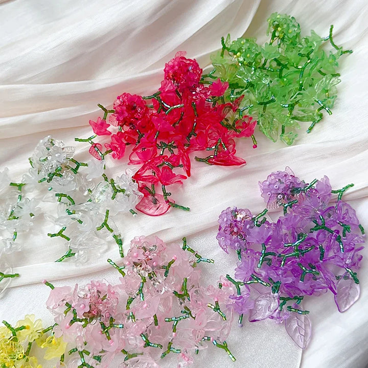 Levoire | Boucles D'Oreilles Fleuries Japonaises