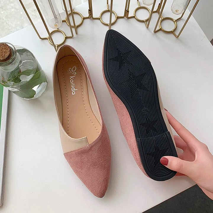 Levoire | Slip On Respirant Femmes Appartement Ballet Chaussures