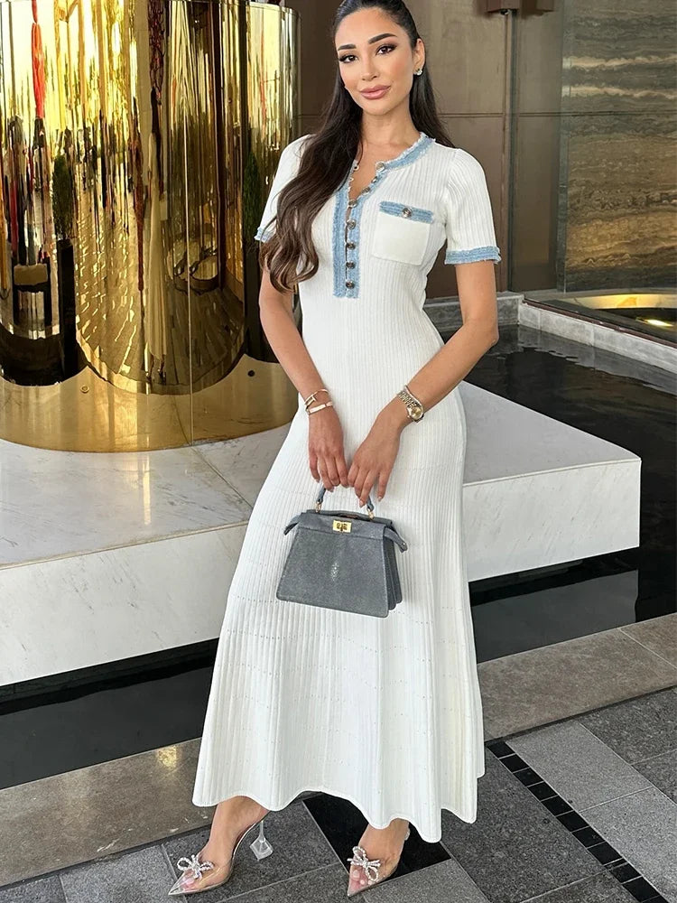Levoire | Robe Polo Femme Blanc