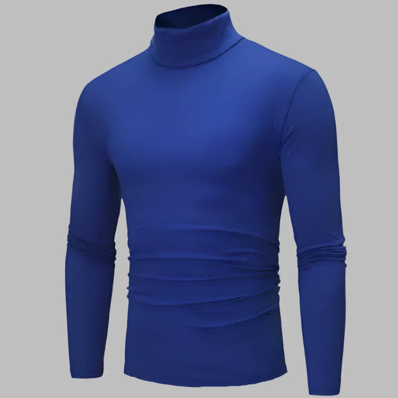 Levoire | Pull Thermique Mince Pour Hommes Bleu roi
