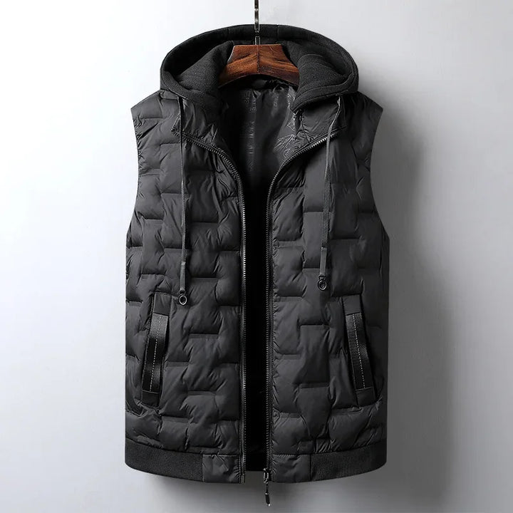 Levoire | Veste Matelassée Élégante Pour Hommes Noir