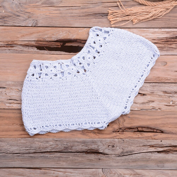 Levoire | Ensemble De Crochet Parfait Pour Une Journée D'Été Pantalon Blanc