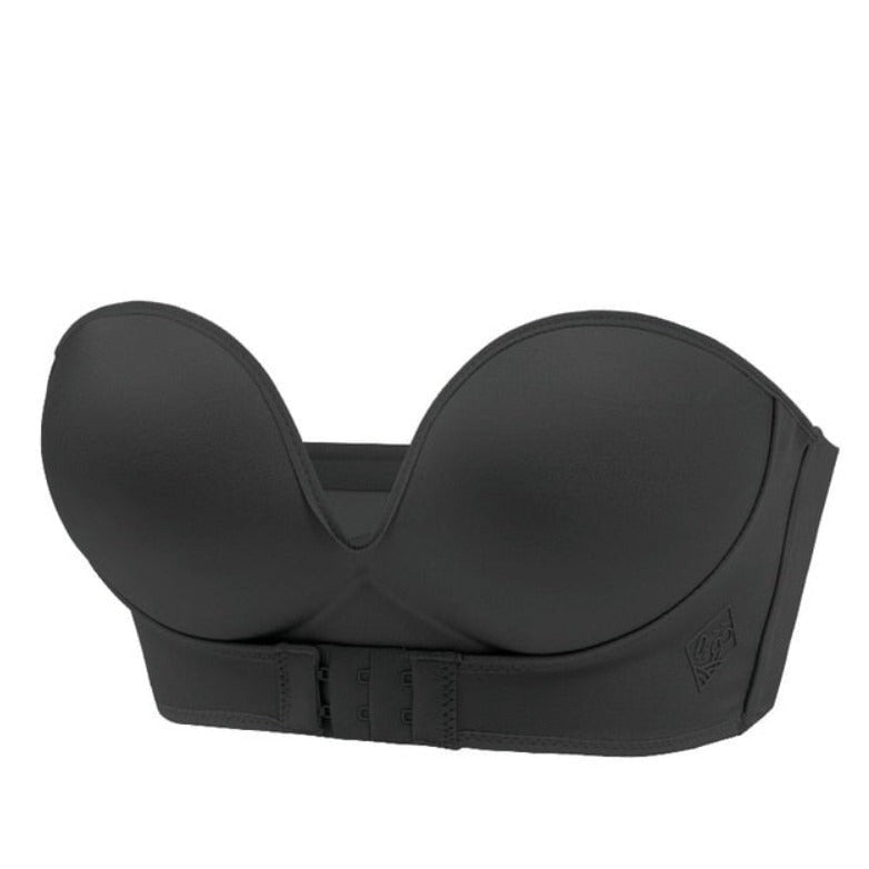 Levoire | Push-Up-Soutien-Gorge Avec Fermeture À L'Avant Pratique Noir