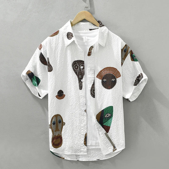 Levoire | Chemise Imprimee Creative Elegant Hommes