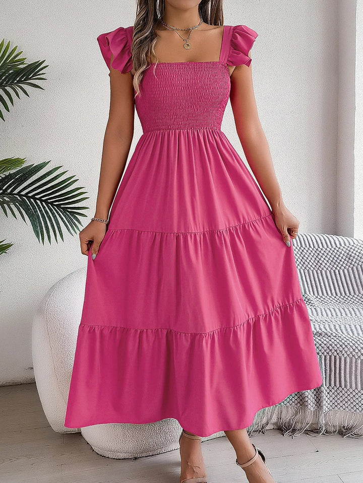 Levoire | Robe En Couches Élégante Rosa (vite épuisé)