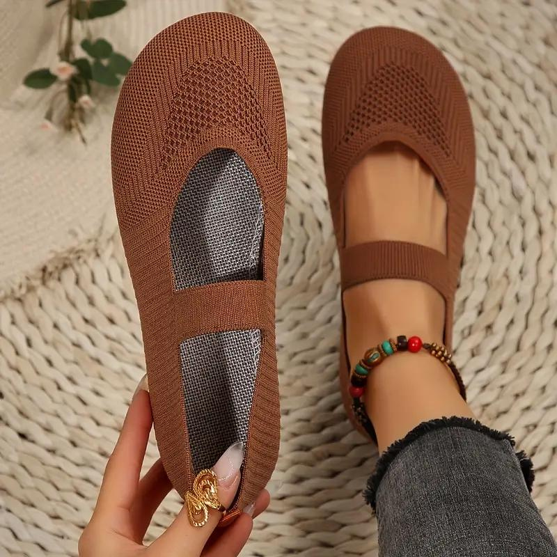 Levoire | Chaussures En Toile, Légères, Glissantes, À Semelle Plate, Chaussures D'Été chocolat