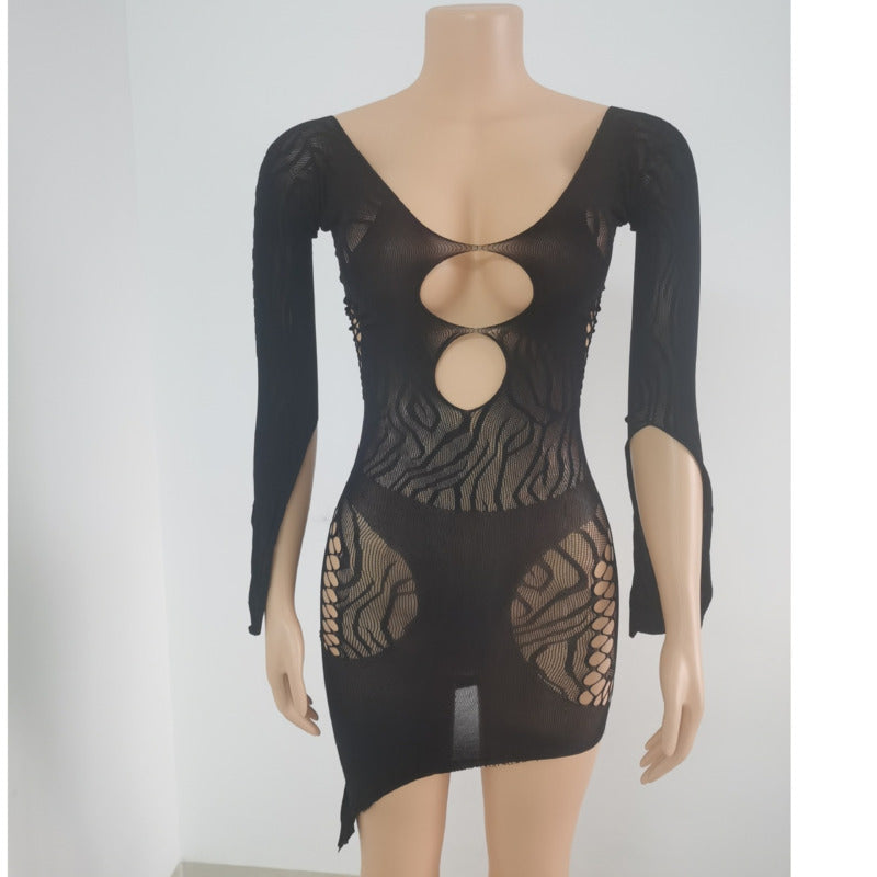 Levoire | Robe Mini Sans Manches À Épaulettes Noir Une taille