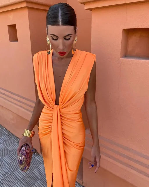 Levoire | Robe de soirée Orange