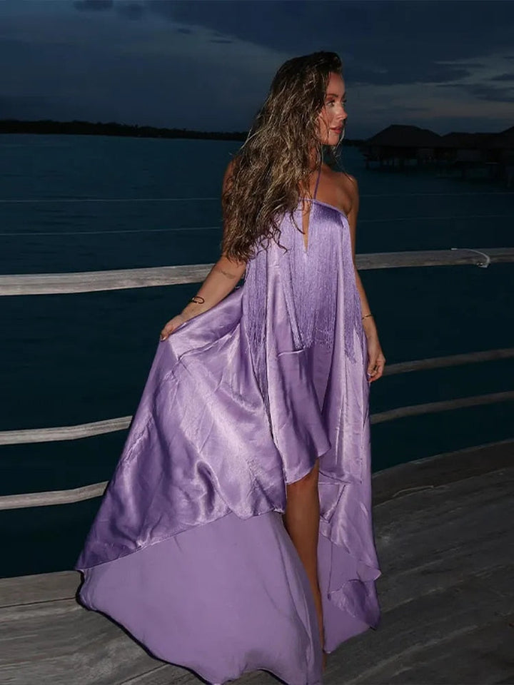 Levoire | Robe À Bretelles Sans Dos Loose