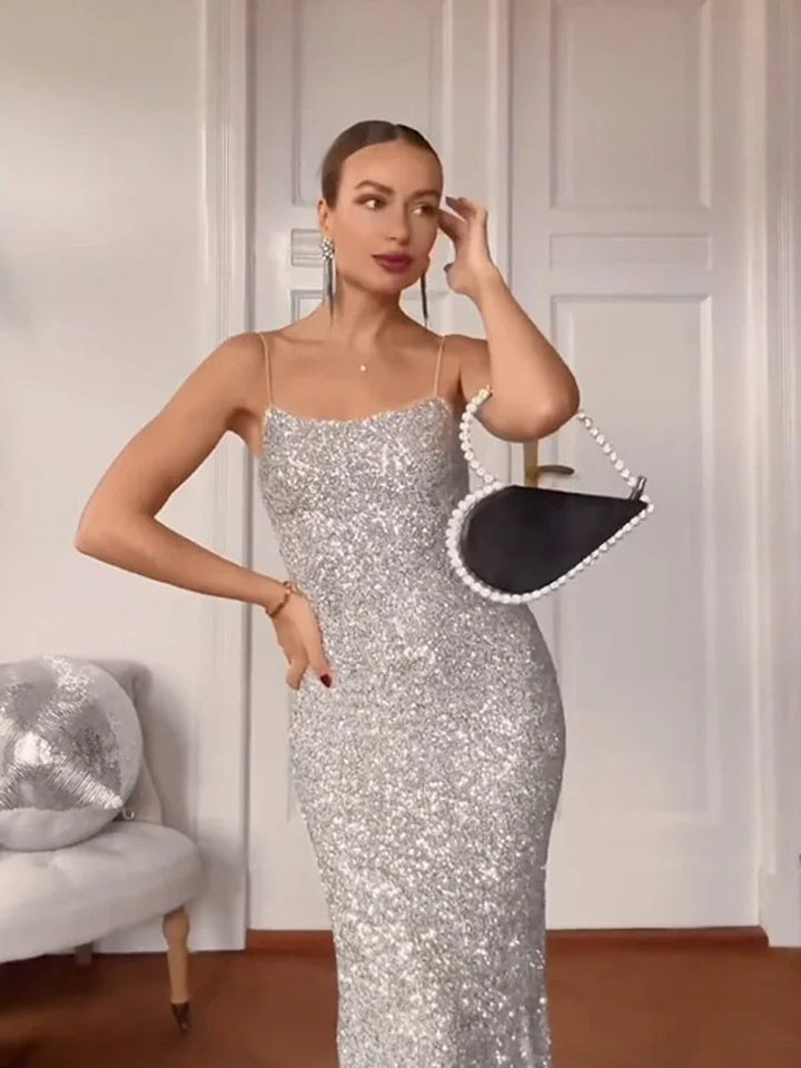 Levoire | Lila Décolleté Dos Ouvert Robe