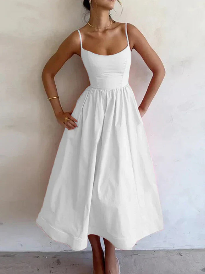 Levoire | Robe À Bretelles Blanc