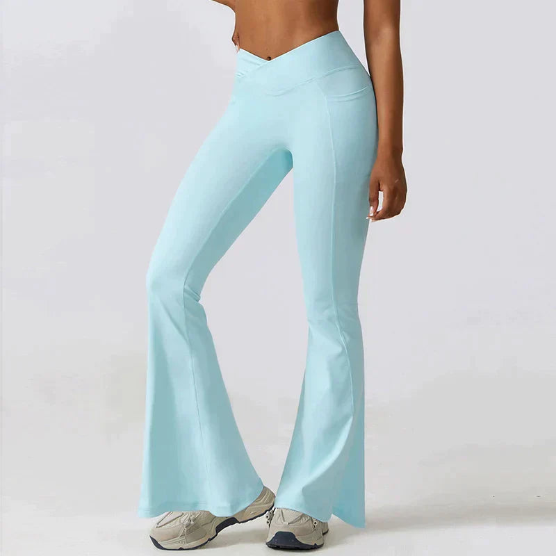 Levoire | Leggings À Taille Haute Et Jambes Larges