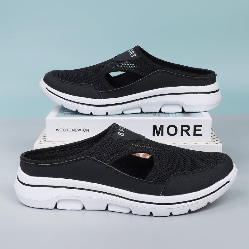 Levoire | Chaussons orthopédiquesChaussons Orthopédiques Confort Ultime pour Soulagement des Pieds Noir