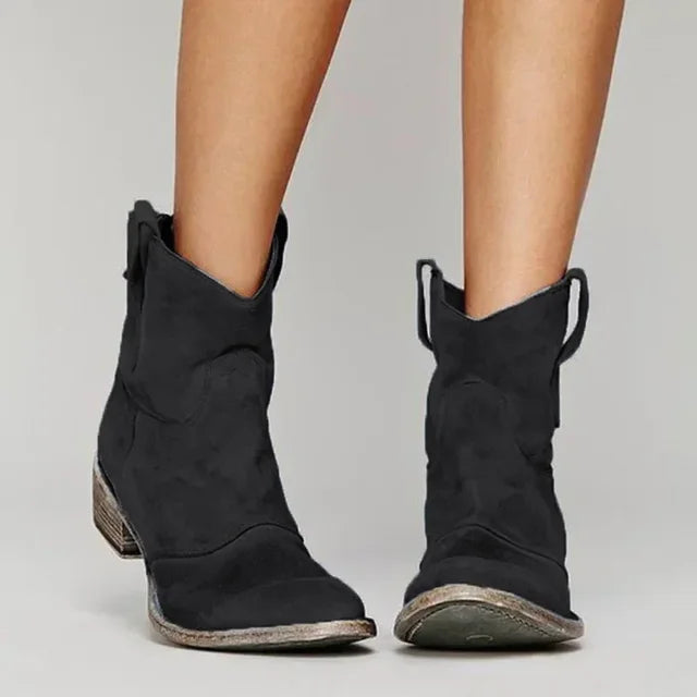 Levoire | Bottes de cowboy classiques Noir
